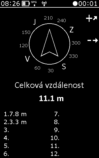 Medición de distancia - paso 2